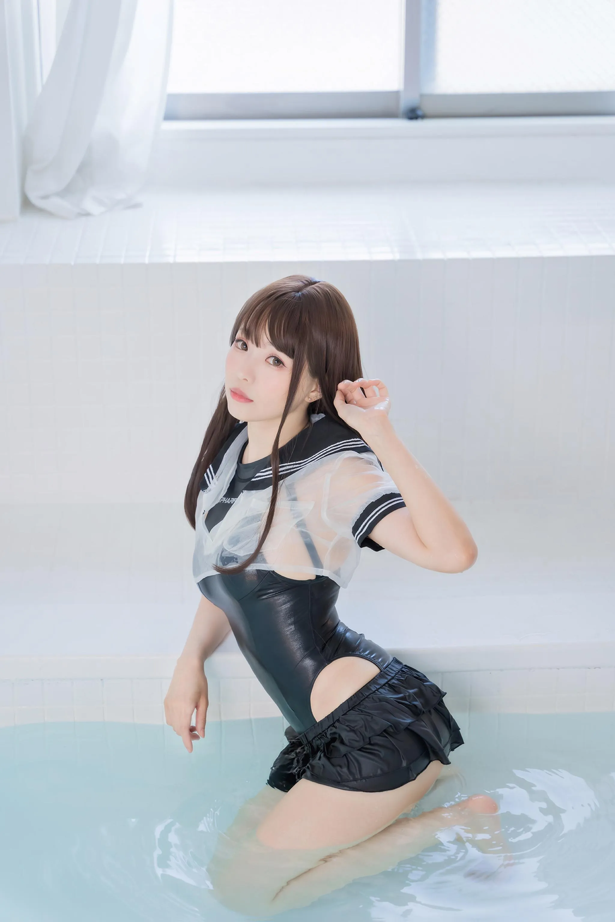 ElyEE子 – NO.75 Racing Swimsuit 競泳水手服 [73P]插图1